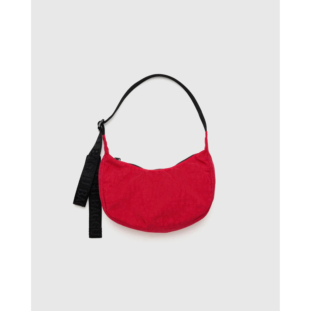 Baggu - Small Nylon Crescent bag - Candy Apple | wineandwaterways