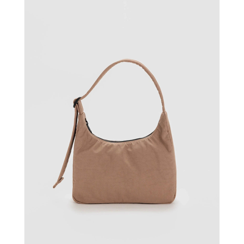 Baggu - Mini Nylon Shoulder bag - Cocoa | wineandwaterways