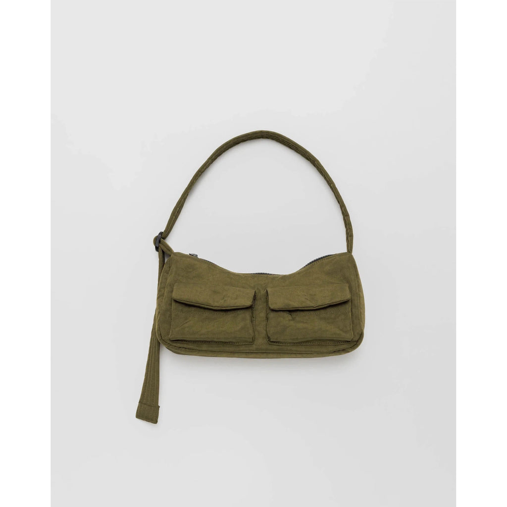 Baggu - Cargo Shoulder bag - Seaweed | wineandwaterways