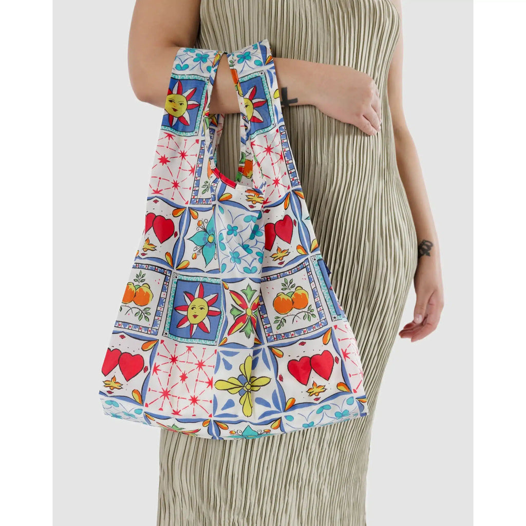 Baggu - Standard Baggu reusable bag - Sunshine Tile | wineandwaterways