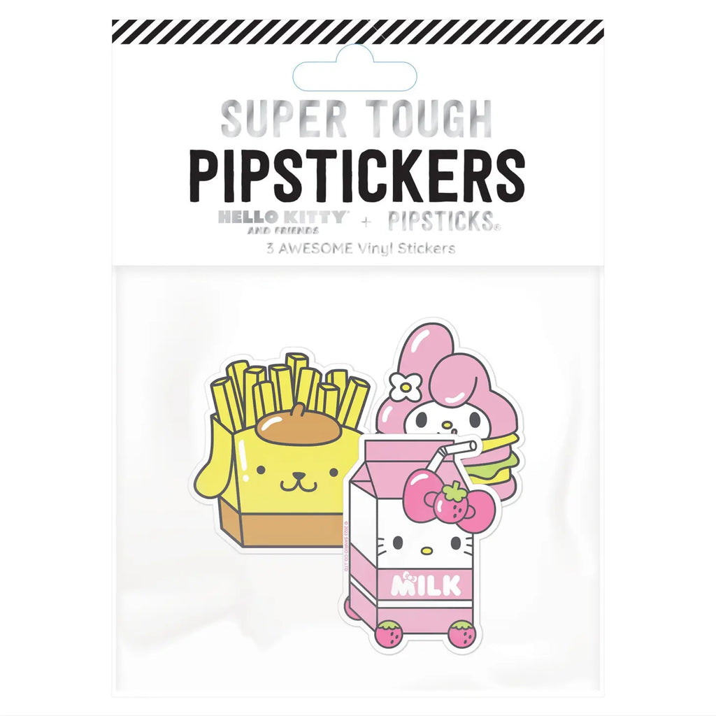 Pipsticks - Hello Kitty & Friends Fast Food vinyl stickers | wineandwaterways