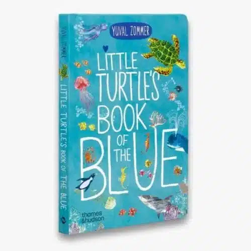 Little Turtle's Book Of The Blue board book - Yuval Zommer | wineandwaterways