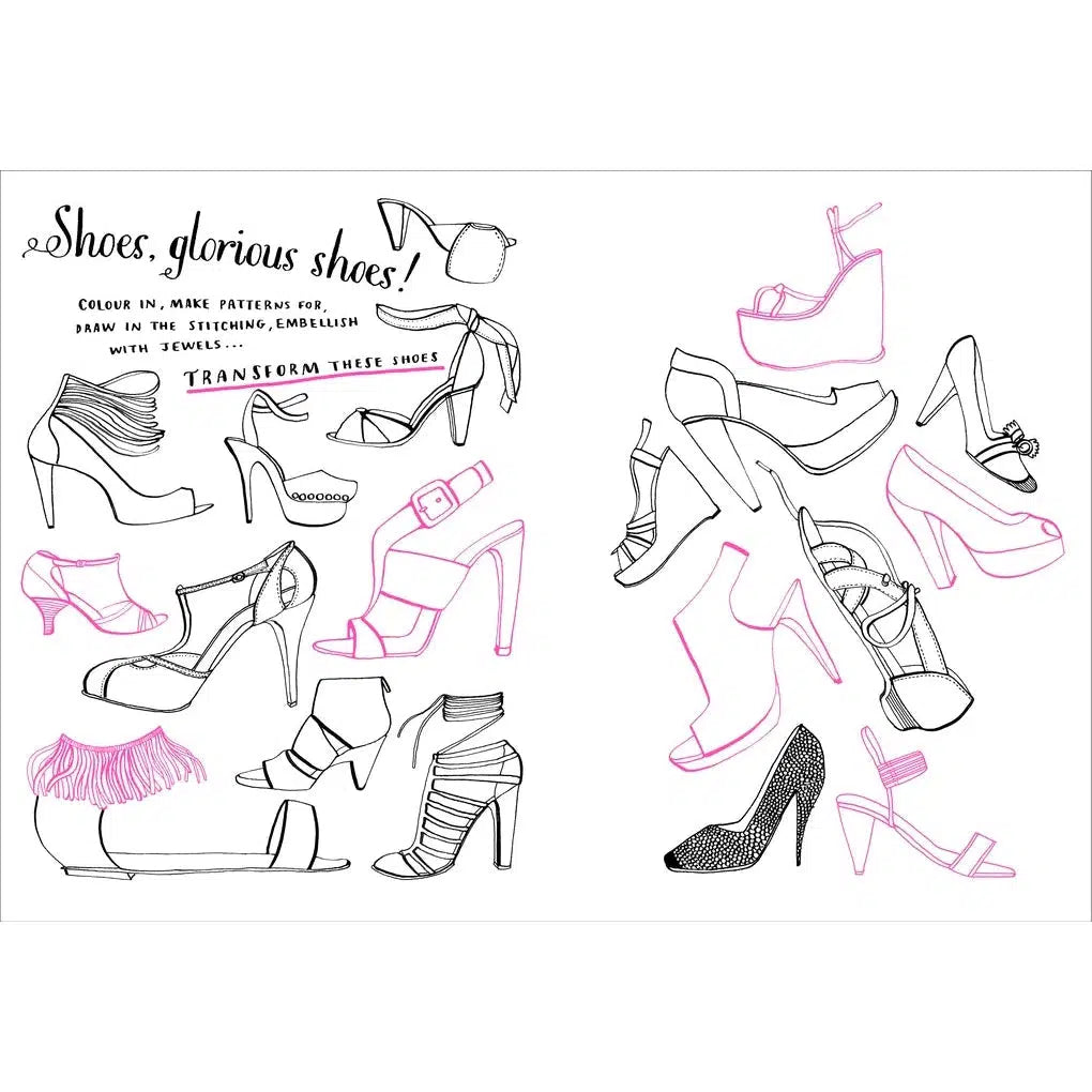 Make It Fashion activity book - Nina Chakrabarti | wineandwaterways