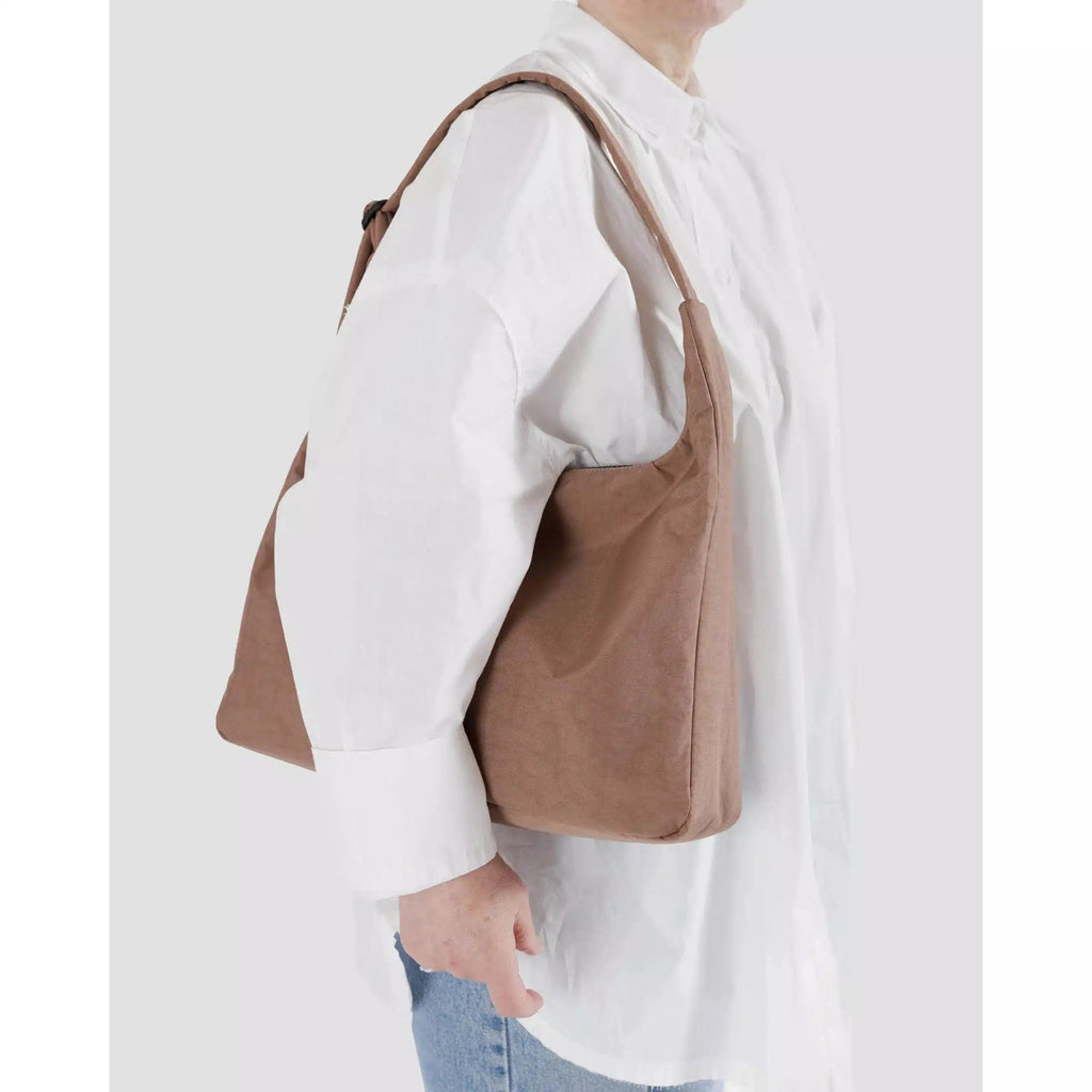 Baggu - Nylon Shoulder bag - Cocoa | wineandwaterways