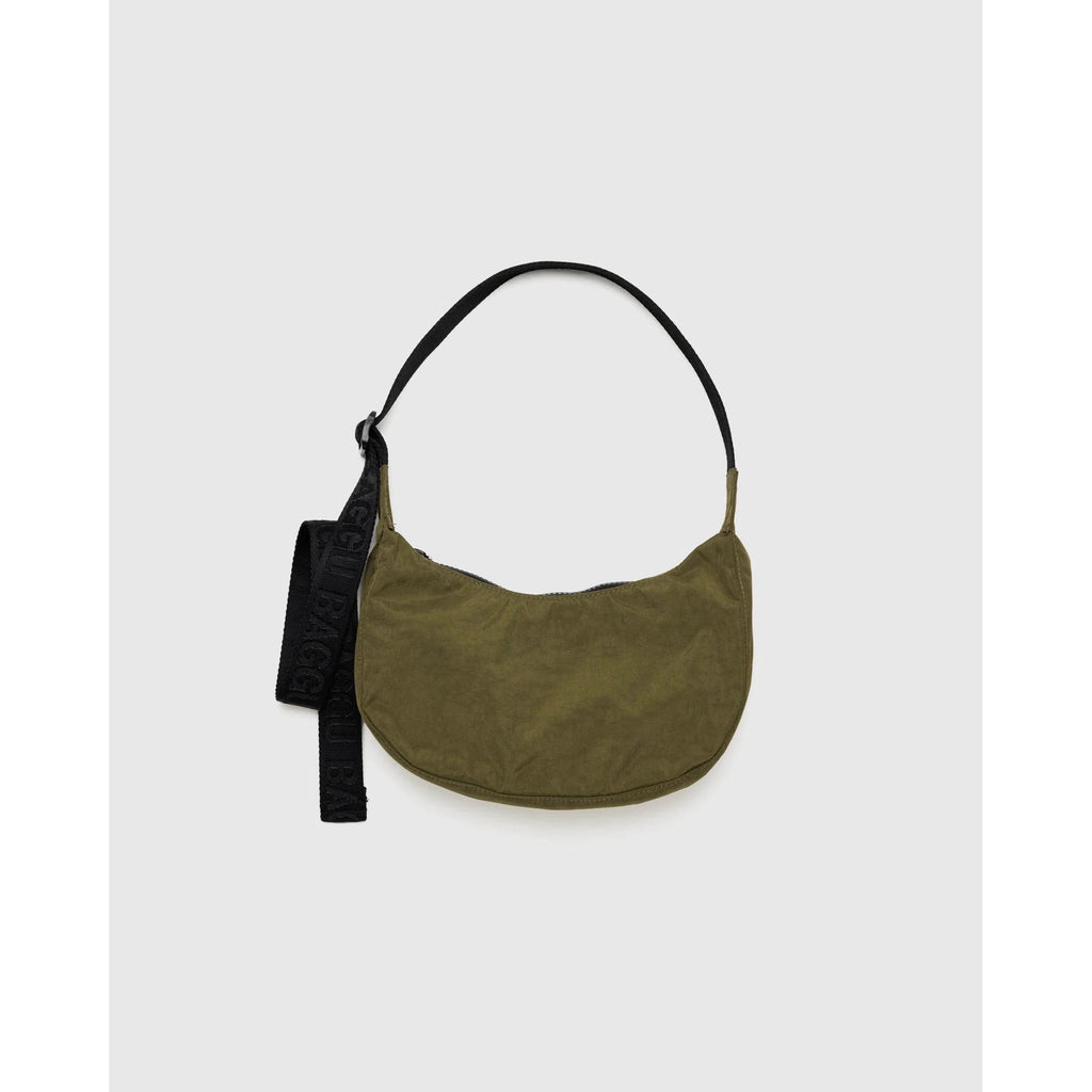 Baggu - Small Nylon Crescent bag - Seaweed | wineandwaterways