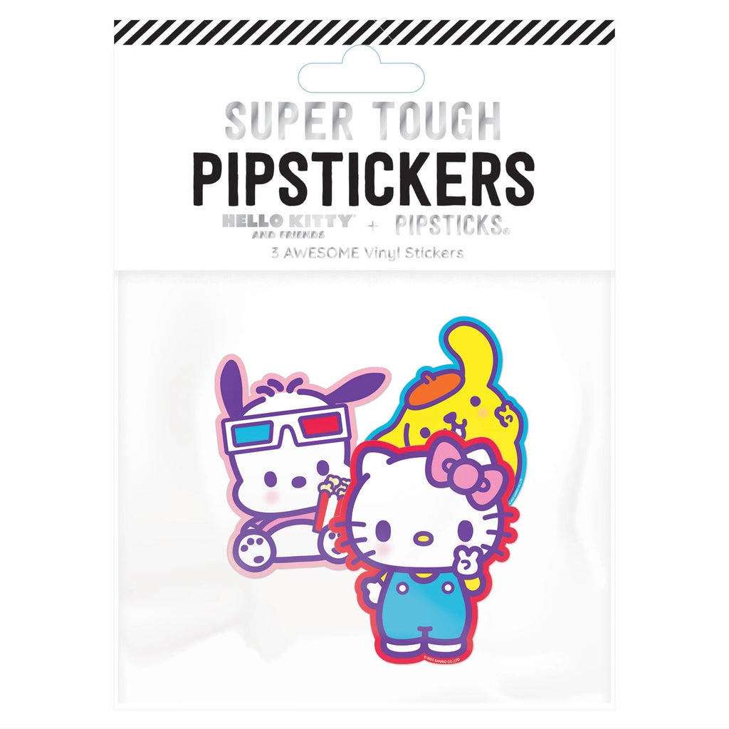 Pipsticks - Hello Kitty & Friends Peace & Popcorn vinyl stickers | wineandwaterways