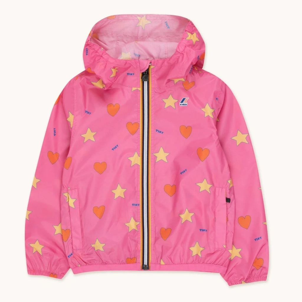 Tiny Cottons x K-Way - Hearts & Stars jacket | wineandwaterways